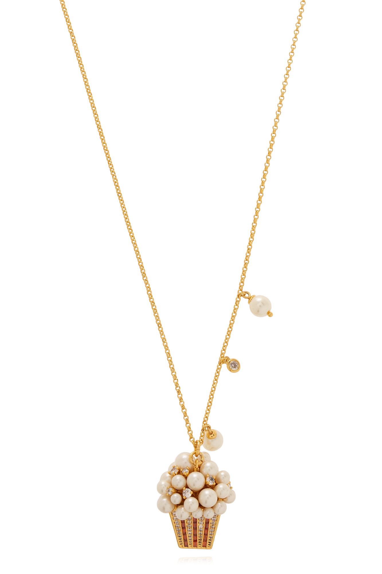 Gold 'Winter Carnival' collection necklace Kate Spade - Vitkac Canada